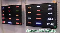 4 Digit Custom LED Display Bright White Seven Segment For Oven Control