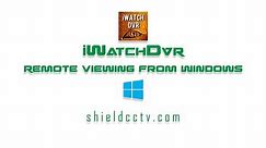 How to download iWatch DVR for Windows