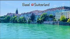 Walking tour in Basel, Switzerland | Beautiful views in June | Rhine River | The Old Town