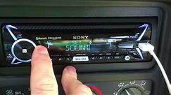 How To Set Clock Time And Turn Off Beep On Sony MEX Car Stereo