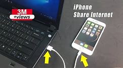 iPhone : Share Internet connection with Your PC using USB cable | NETVN
