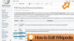 How to edit wikipedia (Simplified in 2020)