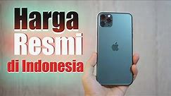 Harga Resmi iPhone 11 & iPhone 11 Pro di Indonesia .. LEBIH MURAH!!