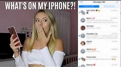 WHAT'S ON MY IPHONE 7 PLUS?!