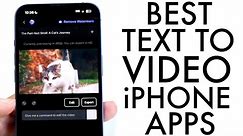 Best Text To Video Apps For iPhone! (2024)