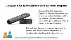 Amazon Fire Stick Customer Service | Amazon Fire Stick Customer Support