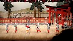 Kabuki Fight scene (Yoshitsune Senbon Zakura)