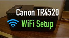 Canon TR4520 WiFi Setup !!