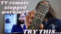 Sharp TV remote not working with bluetooth? You're remote might not be faulty. Try this.............