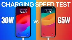 iPhone 15 Pro Max Battery Charging Speed TEST