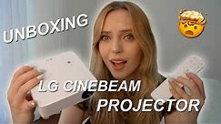 Unboxing the $300 LG PH30N CineBeam Projector