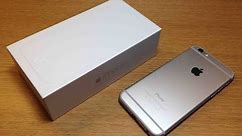 iPhone 6 128GB Silver Unboxing