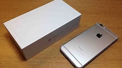 iPhone 6 128GB Silver Unboxing