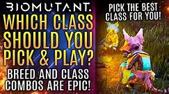 Biomutant - Which Class and Breed Should You Pick and Play? Best Class and Breed Combos!