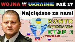 17 PAŹ: Ukraińcy USTALAJĄ WARUNKI DO PCHNIĘCIA NA TOKMAK | Wojna w Ukrainie Wyjaśniona