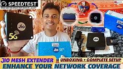 Jio Wi-Fi Mesh Extender (JCM0112) Unboxing & Complete Installation Guide. | Explained!