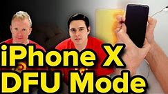 DFU Mode On iPhone X: How To Enter It & Restore! (Works For iPhone 8 / 8 Plus Too!)