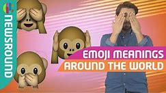 Emoji meanings around the world