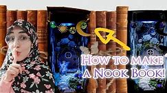 BOOK NOOK DIY IDEAS! ✨️ Shelf Insert, Forest Diorama Bookshelf Tutorial 🧝🏻‍♀️ Crafts To Sell / Gift