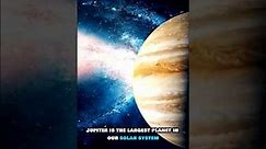 Journey Through Giants:Exploring the Largest Planets in our Solar System!” #planets #solarsystem