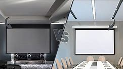 Grey vs White Projection Screen Comparison - Which is Right for You?