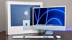 Apple iMac 24" (2021): Unboxing & Review