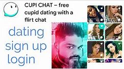 How to use Cupi chat app| cupid dating App review