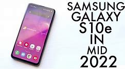 Samsung Galaxy S10e In Mid 2022! (Review)