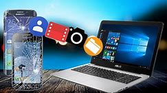 How To Access Your Broken Phone Screen On Your PC | Access all Your Files On Your Computer