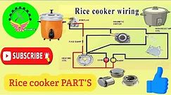 Rice cooker PART'S and parts name xyz mechanical