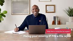 How to fix your missing IP PIN e-file reject - TurboTax Support Video