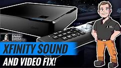 Xfinity / Comcast video resolution and stereo to surround audio fix!