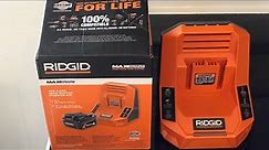 Ridgid NEW rapid charger R86098 first look and test compare to the older model 🤙