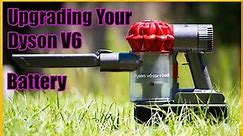 Replace or Upgrade The Battery in Your Dyson V6 [DC58]