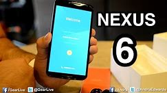 Motorola Google Nexus 6 unboxing