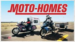 Motorcycle Motorhomes! Honda Gold Wing vs. Suzuki GSX-R1000 | CTXP