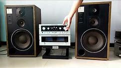 JBL-L50 speaker vintage with Marantz 3200/140 suara spectakuler