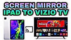 How to Cast/Screen Mirror iPad to Vizio TV| Vizio D- Series| Apple Airplay & Homekit |ChromeCast|