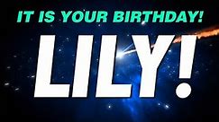 HAPPY BIRTHDAY LILY! This is your gift.