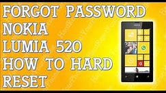 Forgot Password Nokia Lumia 520 How To Hard Reset