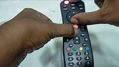 how to reset dish TV remote how to unpair dish TV remote dish TV remote ko kaise reset kare