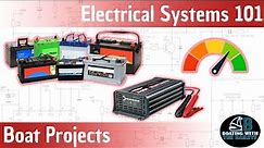 Electrical Systems 101 - Basics of charging setups, split charging, batteries and monitoring