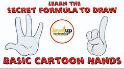 Cartoon Hands Tutorial, Step by Step