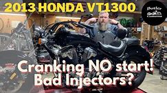 2013 Honda VT1300 Stateline with a Crank but NO start issue. Bad injectors or something more?