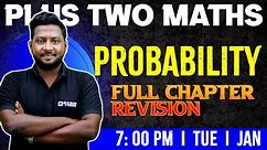 Plus Two Maths | Probability | Chapter 13 | Full Chapter | Exam Winner Plus Two