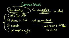 Common Stock (what it is and how to record it)