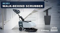 Advance SC351 Walk-Behind Floor Scrubber