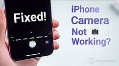 iPhone Camera Not Working? 6 Ways to Fix It!