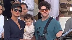 Priyanka Chopra waves at paps as she gets clicked with Nick Jonas & baby Malti - Bollywood Hungama