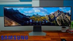 Samsung Odyssey OLED G9 49" Gaming Monitor!